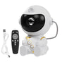 Night Light Astronaut Starry Sky LED Projector Star Ceiling Decoration Atmosphere Creating Lamp Bedrooms Living Room Kids Gift